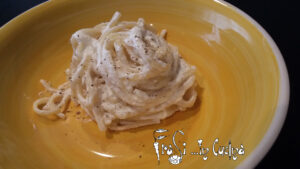 linguine con crema di ricotta