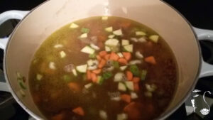 zuppa di farro e riso integrale