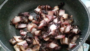 paccheri radicchio e taleggio