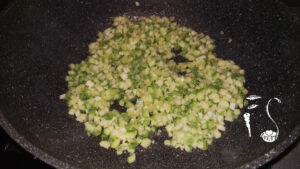 Pasta speck e zucchine_zucchine